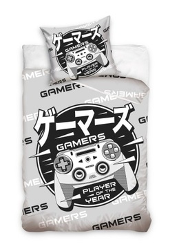 pościel młodzieżowa 140x200 GAMER pad X-BOX