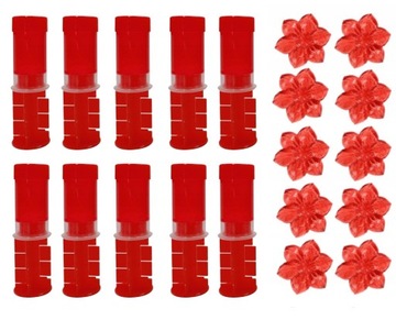 ŻELOWE krążki WC PUNKTOWY żel FLOWER 60ml x10