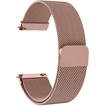 PASEK BRANSOLETA MAGNET SMARTWATCH 20 MM ROSE GOLD