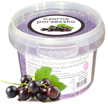 Cukier Do Waty Cukrowej Czarna Porzeczka 100g