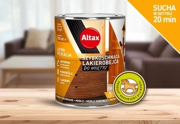 ALTAX SZYBKOSCHNĄCA LAKIEROBEJCA DO WNĘTRZ MAHOŃ