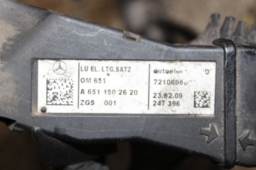 MERCEDES SPRINTER 2.2 CDI 651 906 INSTALACE MOTORU A6511502620