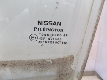 MICRA K12 3D SKLO (OKNO) LEVÝ PŘEDNÍ