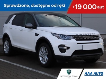 Land Rover Discovery Sport SUV 2.0 TD4 180KM 2017 Land Rover Discovery Sport TD4, Salon Polska