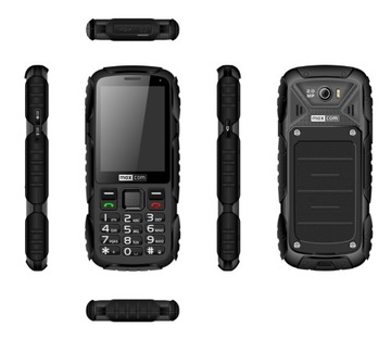 Pancerny telefon Maxcom MM920 Strong Czarny IP67
