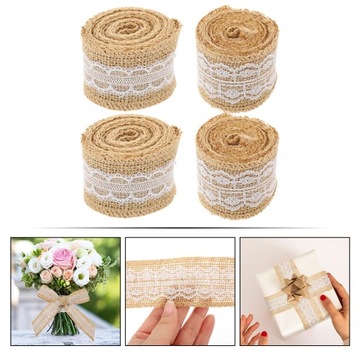 Украсьте 4 рулона упаковочной ленты.