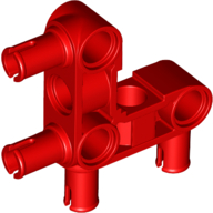 Łącznik L 3x3, 4 pin 6390258 49130 #Czerwony 1 szt