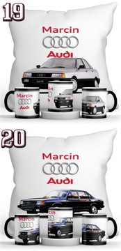 КРУЖКА AUDI MAGIC + ПОДУШКА + НАБОР ИМЕНИ