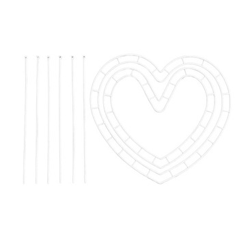 Рамка для венка, цветочная композиция венок, образующая форму сердца для нового