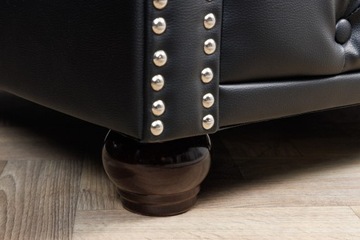 Кресло Chesterfield черный 41448