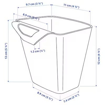 ПОДВЕСНОЙ КОНТЕЙНЕР Бренд: SUNNERSTA IKEA