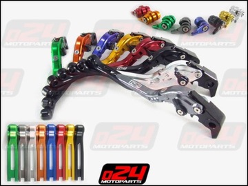 KLAMKI ŁAMANE RACING SUZUKI GSX-R600 750 06-10