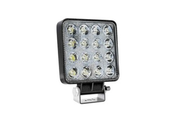 LAMPA ROBOCZA LED HALOGEN SZPERACZ 15LED 110x110mm