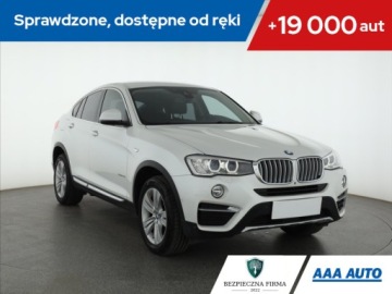 BMW X4 G01 xDrive20d 190KM 2016 BMW X4 xDrive20d, 187 KM, 4X4, Automat, Skóra