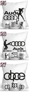 КРУЖКА AUDI + ПОДУШКА + НАБОР ИМЕНИ
