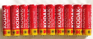Kodak Baterie AA R6P 1,5V- zestaw 10sztuk