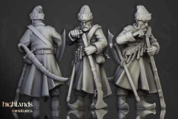 Легкая пехота с пистолетами – казаки