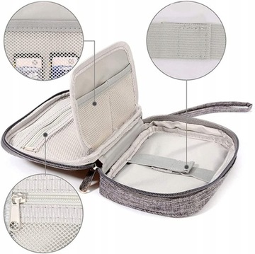 ПРАКТИЧЕСКИЙ ФУНКЦИОНАЛЬНЫЙ СУМКА-ОРГАНИЗАТОР ДЛЯ ЗАРЯДНЫХ КАБЕЛЕЙ