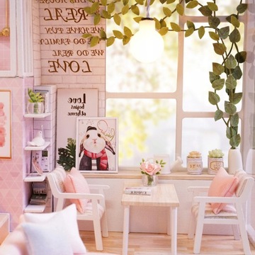 МИНИАТЮРНЫЙ КУКОЛЬНЫЙ ДОМИК, КОМПЛЕКТ ДЛЯ КОМНАТЫ «Сделай сам»