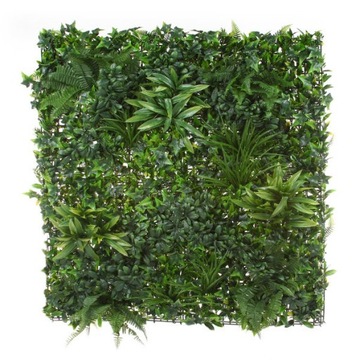 листовой коврик 100x100 см искусственная зеленая стена