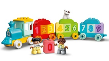 Блоки DUPLO 10954 Поезд с цифрами - учимся считать