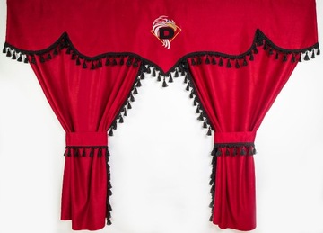 ZASŁONY FIRANY DO KABINY DAF XF 95, XF 105 KPL TIR