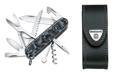 Victorinox 1.3713.942, scyzoryk Huntsman + etui skórzane 4.0520.3, 91 mm