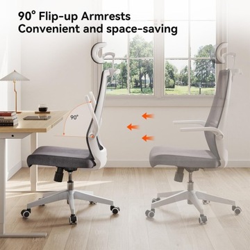 SIHOO Кресло Эргономичное офисное кресло с сетчатой ​​вешалкой и спинкой.