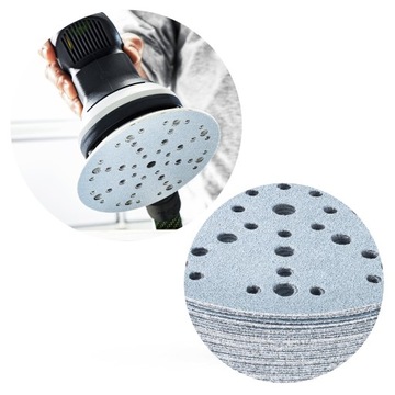 10 шлифовальных дисков наждачная бумага Festool Шлифмашины на липучке 150 мм P100