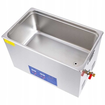 УЛЬТРАЗВУКОВАЯ ВАННА ДЛЯ МОЙКИ СТАЛЬНЫХ ДЕТАЛЕЙ С КОРЗИНОЙ 22л 480Вт + ЖИДКОСТЬ 5л