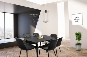 КУХОННЫЙ СТОЛ КУХОННАЯ СКАМЬЯ В ГОСТИНОЙ СТОЛОВАЯ MARKINIA 120x70x75 CM ЗОЛОТО