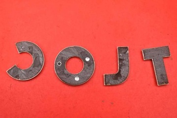 ZNAKY ZNAK NÁPIS KRYT MITSUBISHI COLT 6 VI Z30 5D 02-09