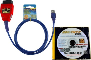 INTERFEJS MultiECUScan FIAT, ALFA-ROMEO, LANCIA OBD2 Pełna diagnoza PAKIET+