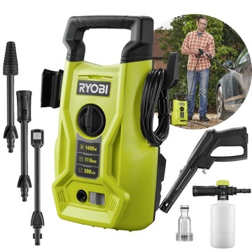 МАШИНА ДАВЛЕНИЯ RYOBI 110 бар, 1400 Вт RY110PWA