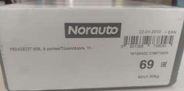KIT NORAUTO 69 PEUGEOT 508