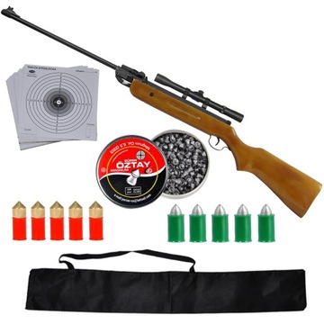 MOCNA Wiatrówka MAGNUM B2 kal 5,5mm LUNETA GRATISY