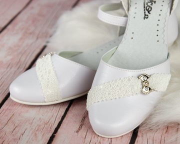 Туфли для причастия для девочек KBD-714 - Размер: 36 -