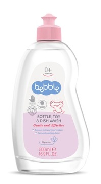 BEBBLE PŁYN DO MYCIA BUTELEK SMOCZKÓW ZABAWEK 500M
