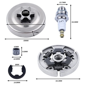 МУФТА ЗВЕЗДОЧКИ ПИЛЫ ДЛЯ БЕНЗИНОВЫХ ПИЛ Stihl, ЗАПЧАСТИ КОРЗИНЫ БАРАБАННОЙ ПИЛЫ