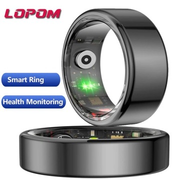 LOPOM Smart Ring 2024 Smartring R02 Мониторинг здоровья IP68 Водонепроницаемый