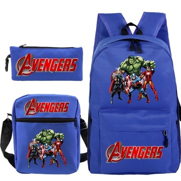 НАБОР РЮКЗАКОВ MARVEL AVENGERS Пенал ВЫКРОЙКИ