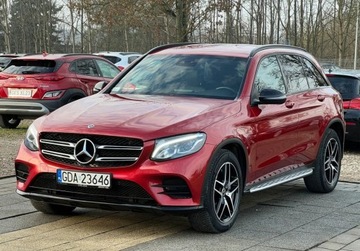 Mercedes GLC C253 SUV 2.1 220 d 170KM 2018 Mercedes-Benz GLC 220d 170KM 4Matic AMG Line Xenon Led Pol Skora Kamera St, zdjęcie 1