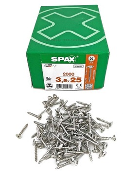 Wkręt Spax uniwersalny 3,5x25 mm Wirox