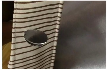 ЛЕНТА с люверсами в комплекте, жесткость для штор и портьер шириной 8 см.