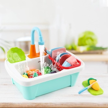 Кухонная мойка, набор игрушек с циркуляцией воды,