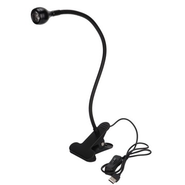 3 Вт 5 В УФ-лампа для отверждения клея, прочная лампа для отверждения клея с питанием от USB с зажимом для c