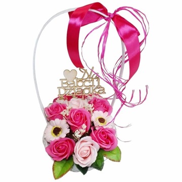 Букет-корзина из мыльных цветов АРОМАТНЫЙ УНИКАЛЬНЫЙ ПОДАРОК ​​ПОДАРОК ​​ДЛЯ ЖЕНЩИНЫ