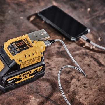 Адаптер зарядного устройства USB Power Bank 18 В DeWALT DCB094K
