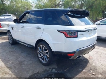 Land Rover Range Rover Sport II 2021 Land Rover Range Rover Sport Hse Silver Edition Mhev 2021 3.0l 3.0 Benzyna, zdjęcie 3