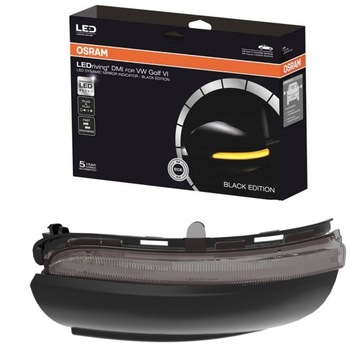 OSRAM DYNAMICZNE KIERUNKOWSKAZY VW GOLF VI BLACK